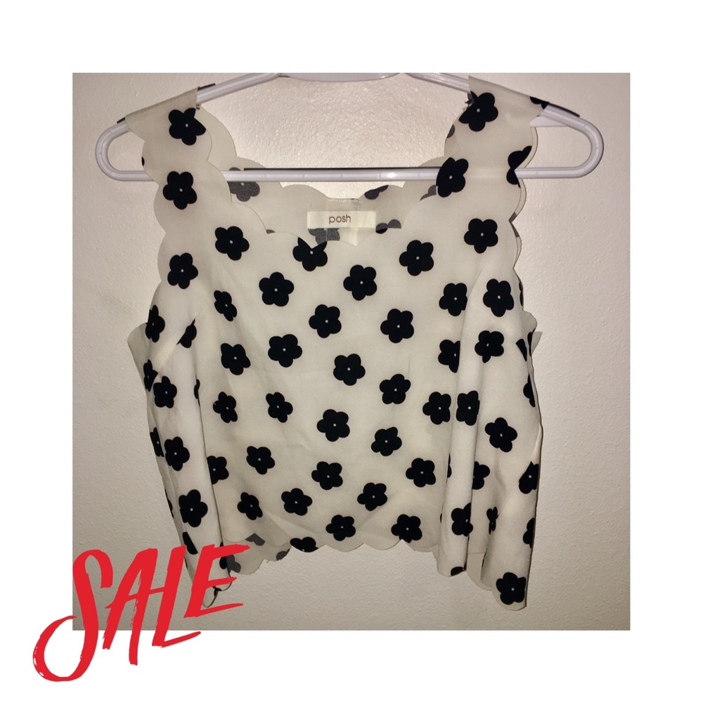 POSH croptop 🖤 SIZE S/M